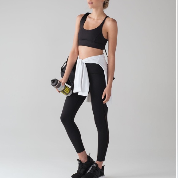 Lululemon Train Times 7/8 High-Rise Pant 25" Black Size 2 - Picture 5 of 8